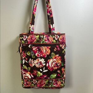 Vera Bradley English Rose Laptop Bag